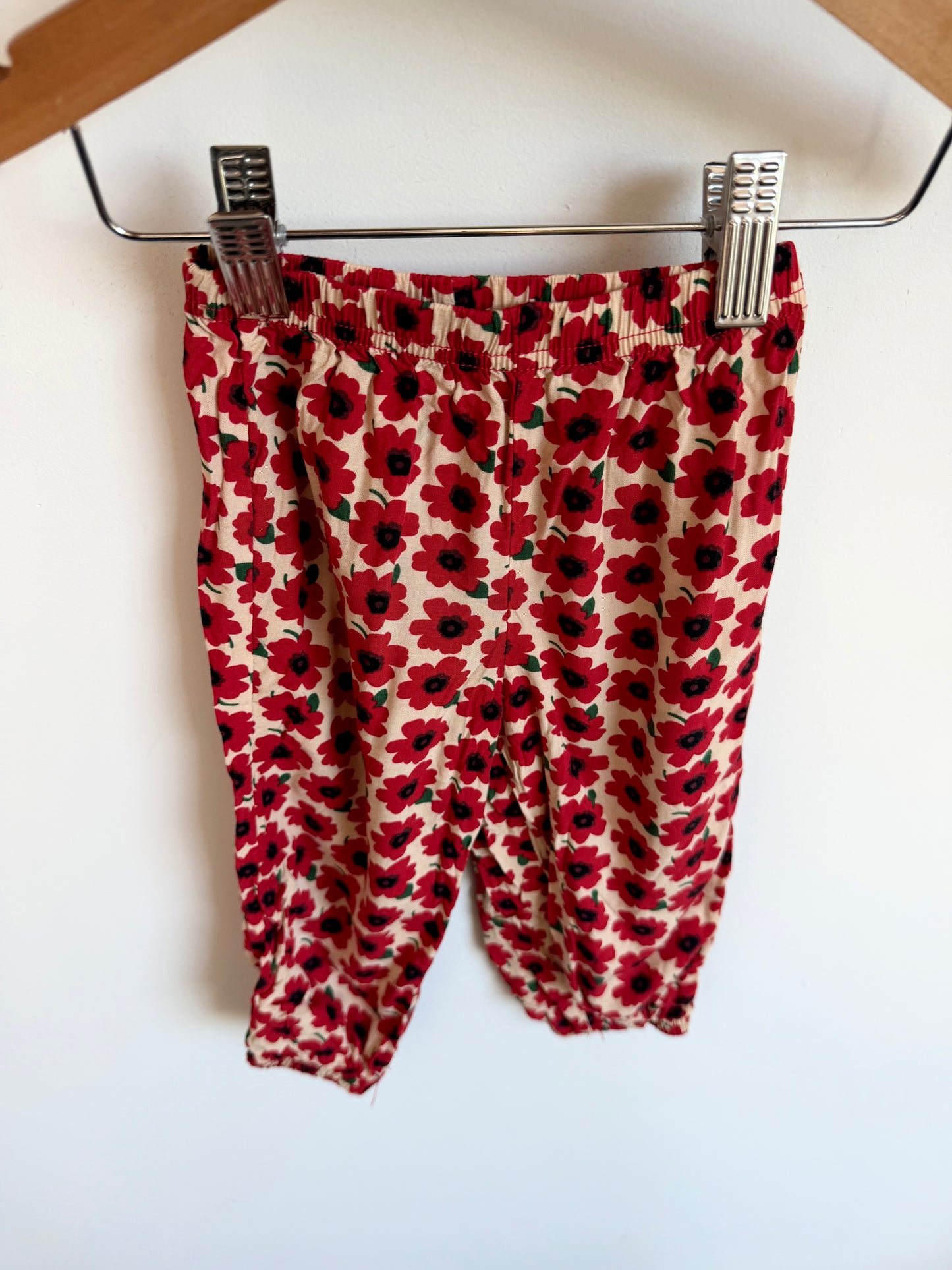 Poppy Flowy Pants / 6-12m?