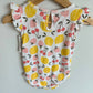 Fruit Ruffle Sleeve Bodysuit (With Tags) / 6-9m