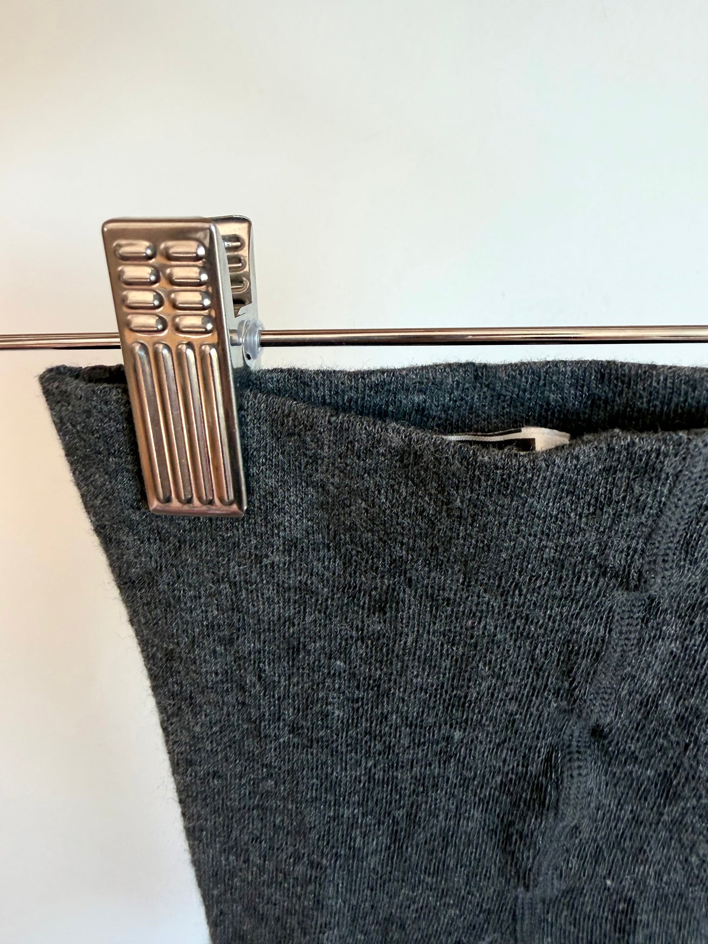 H&M Grey Ribbed Tights / 9-12m