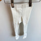 Cable Knit Cream Tights / 6-12m