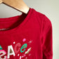 Peace Joy Happiness Christmas Top / 4T
