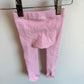 Pink Grippy Footed Tights / 6-12m