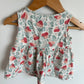 Strawberry Top with Pockets / 24m
