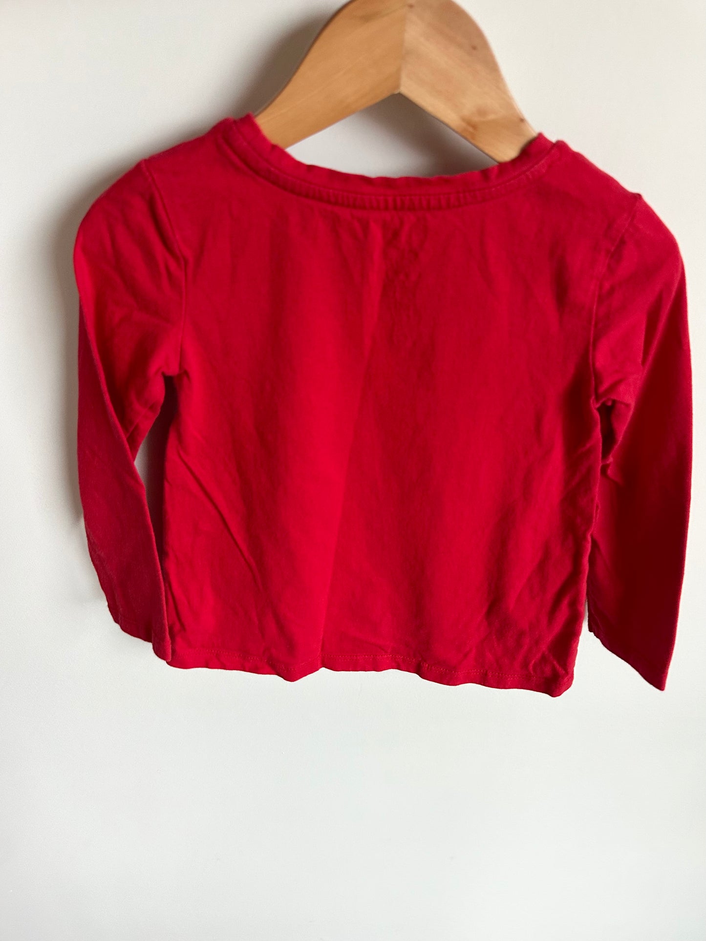 Peace Joy Happiness Christmas Top / 4T