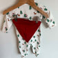 Tree Reindeer Santa Sleeper + Santa Hat / 3-6m