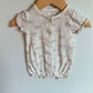 Gap Triangle Pattern Romper / 0-3m