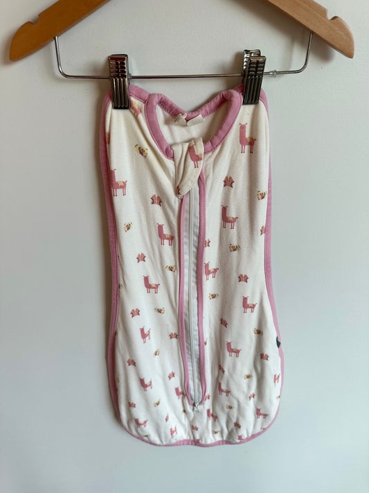 Kyte Pink Llama Bamboo Swaddle (PLAY) / 0-3m