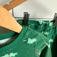 Green Dino Christmas PJ Set / 2-3T