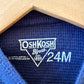 OshKosh Navy Waffle Bodysuit / 24m