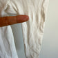 White Ruffle Bottom Tights / 6-12m