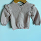 MinyMo Pink Organic Knit Cardigan / 3-6m