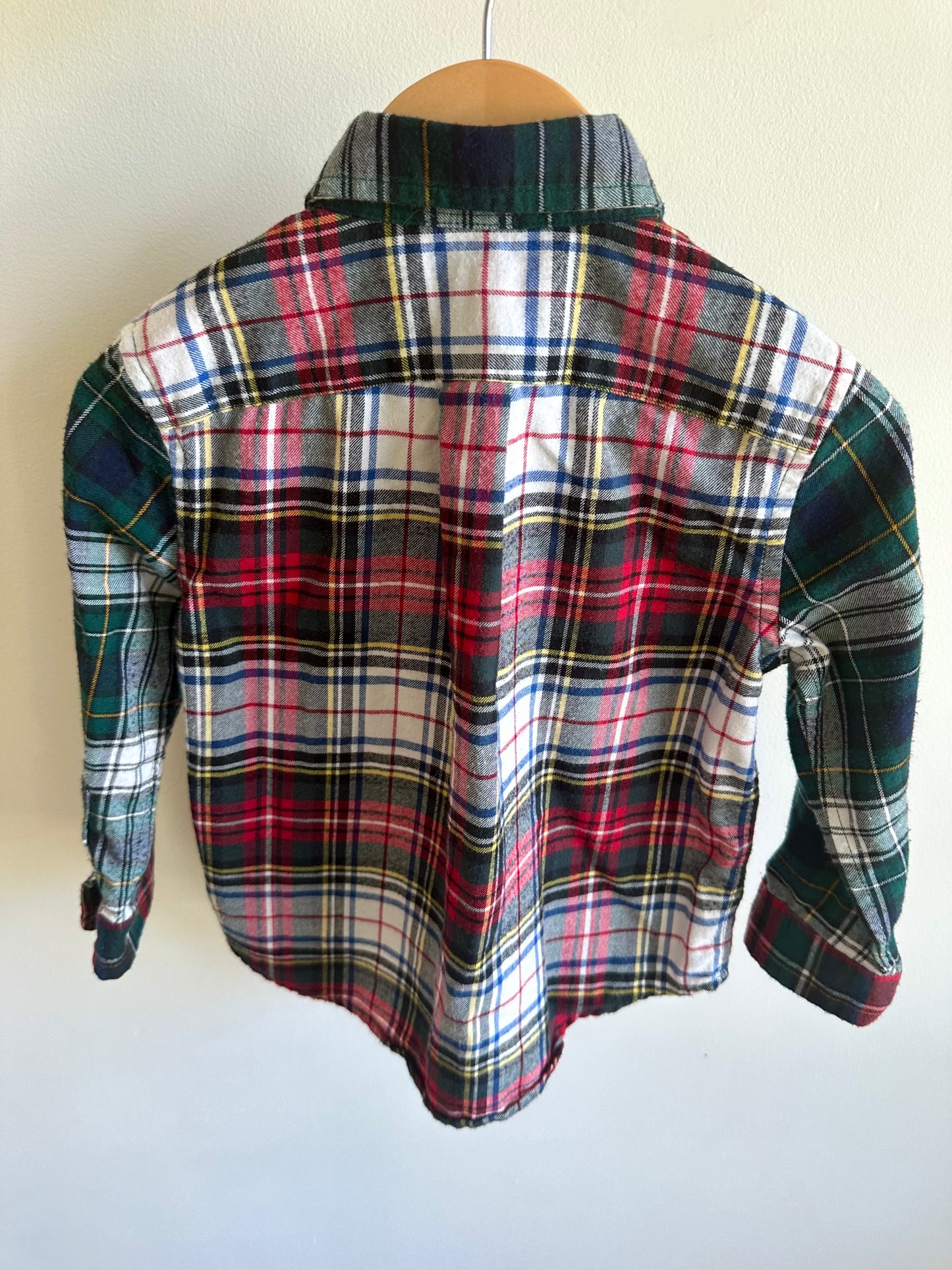 Ralph Lauren Plaid Button Up / 2T