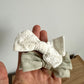 White + Moss Eyelet Headbands (2) / 0-6m