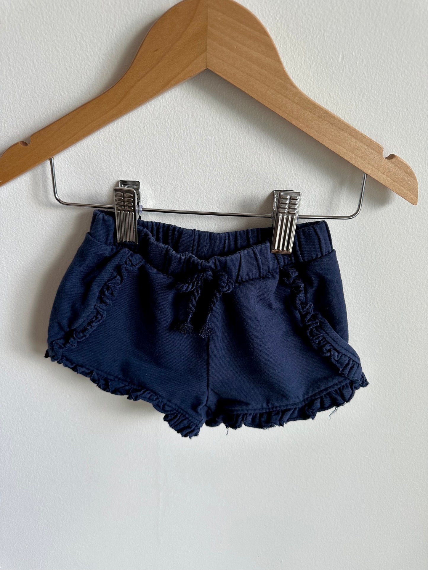 Mayoral Navy Ruffle Shorts / 6m