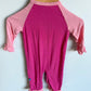 Bamboo Pink Butterfly Jumpsuit / 3-6m