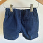 Navy Belt Loops Shorts / 2T