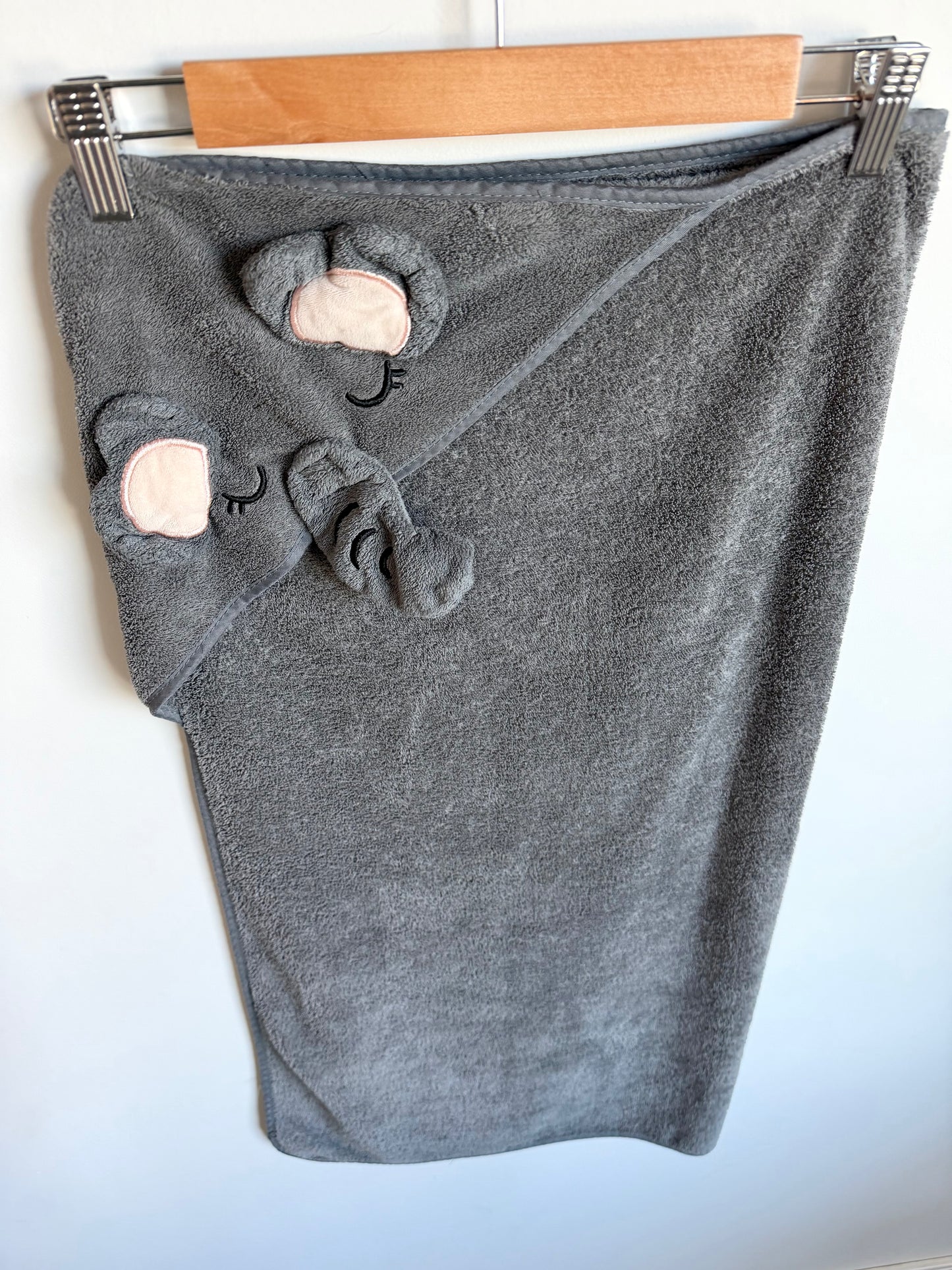 Dark Grey Elephant Towel