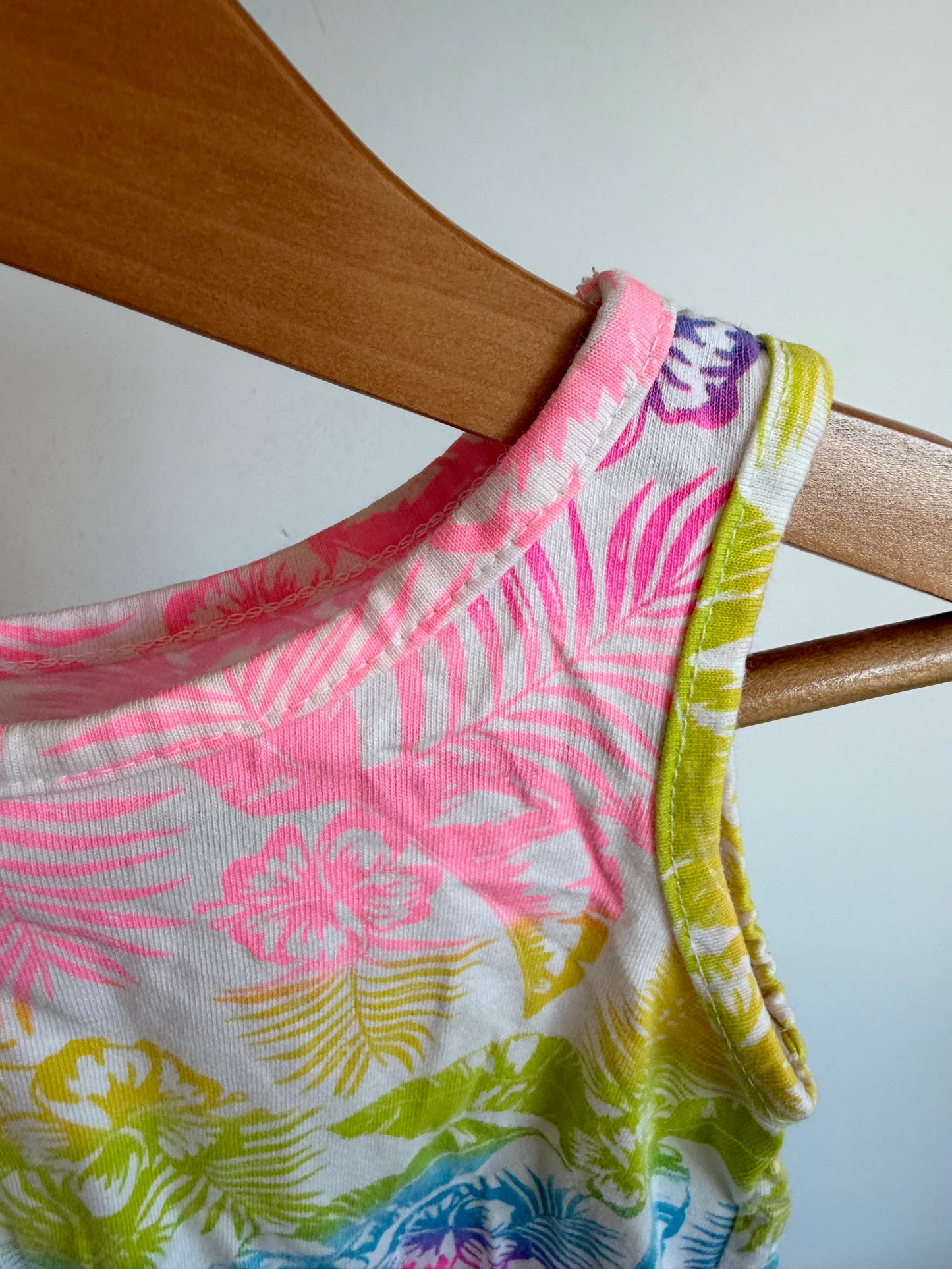Tie Dye Knotted Top / 6-12m