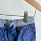 Blue Drawstring Shorts with Grey Waistband / 2T