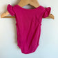 Bright Pink Bodysuit / 6-12m