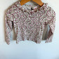 Floral Long Sleeve Floral Top / 3T