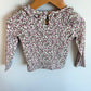 Floral Long Sleeve Floral Top / 3T