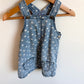 Heart Pocket Overall Dress / 9-12m