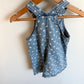 Heart Pocket Overall Dress / 9-12m