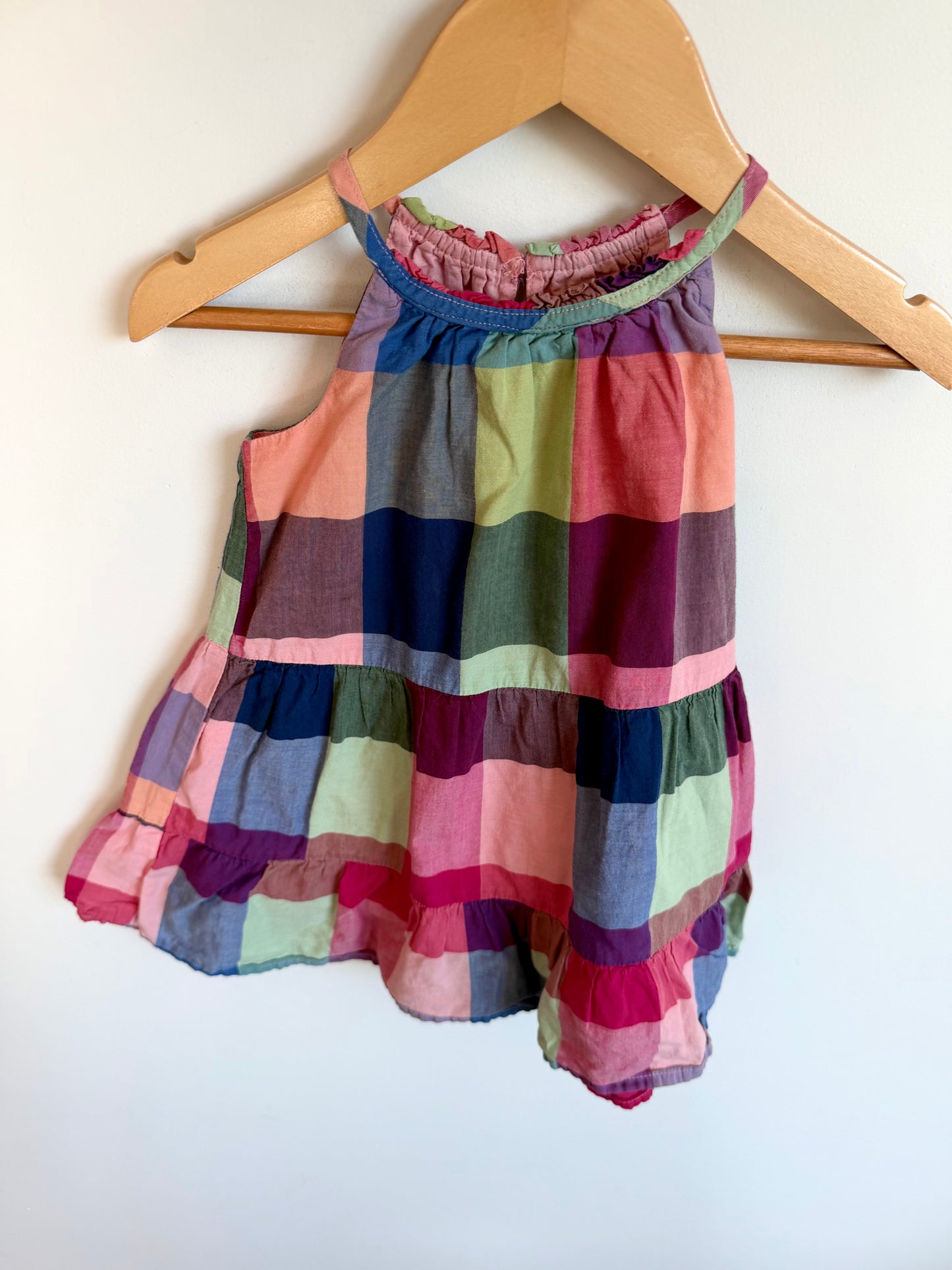 Gap Checkered Colored  Dress / 2T
