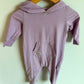 Pink Hooded Huro Kids Jumpsuit / 6-12m