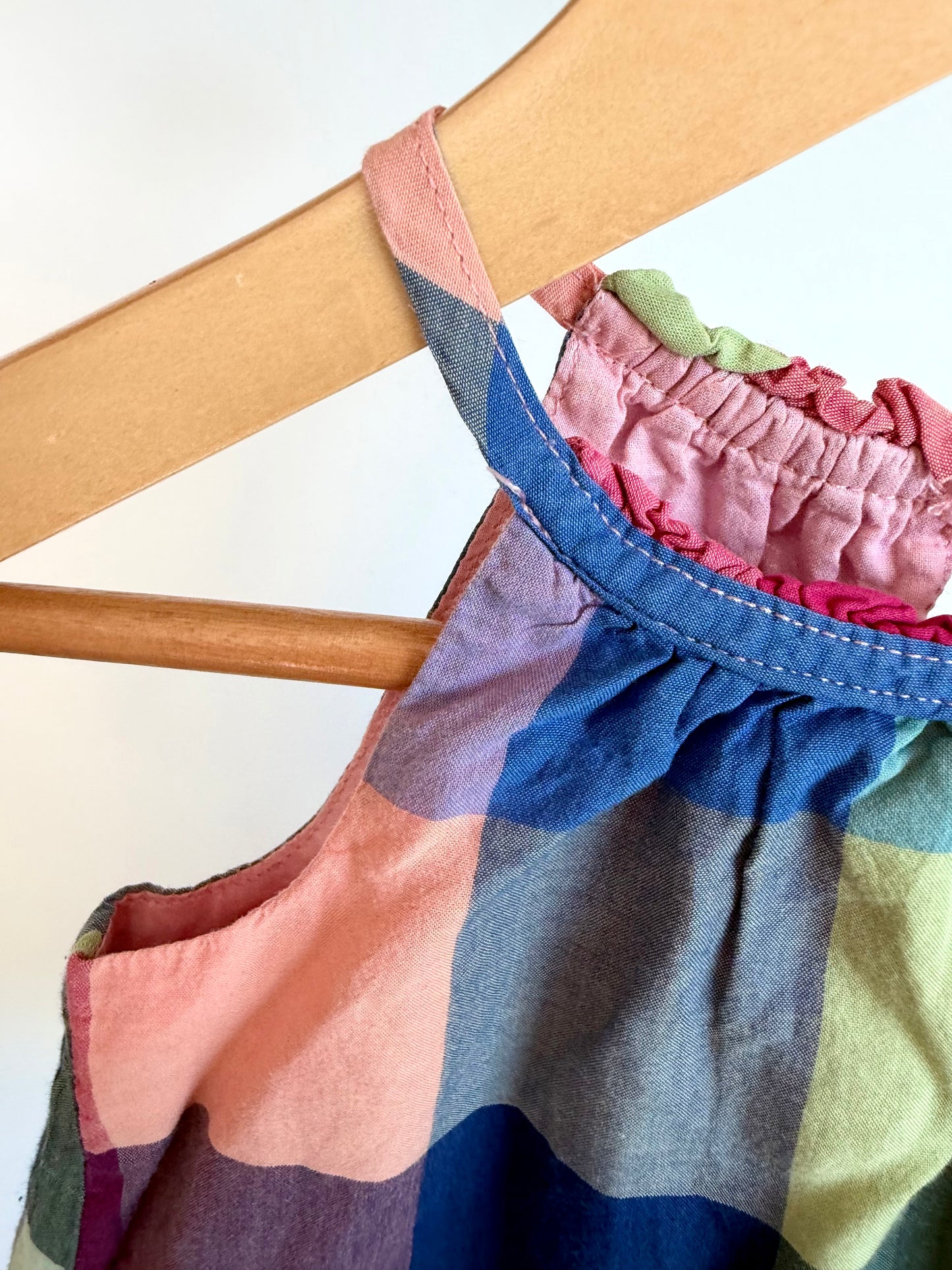 Gap Checkered Colored  Dress / 2T