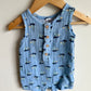 Sailboat Romper / 12m