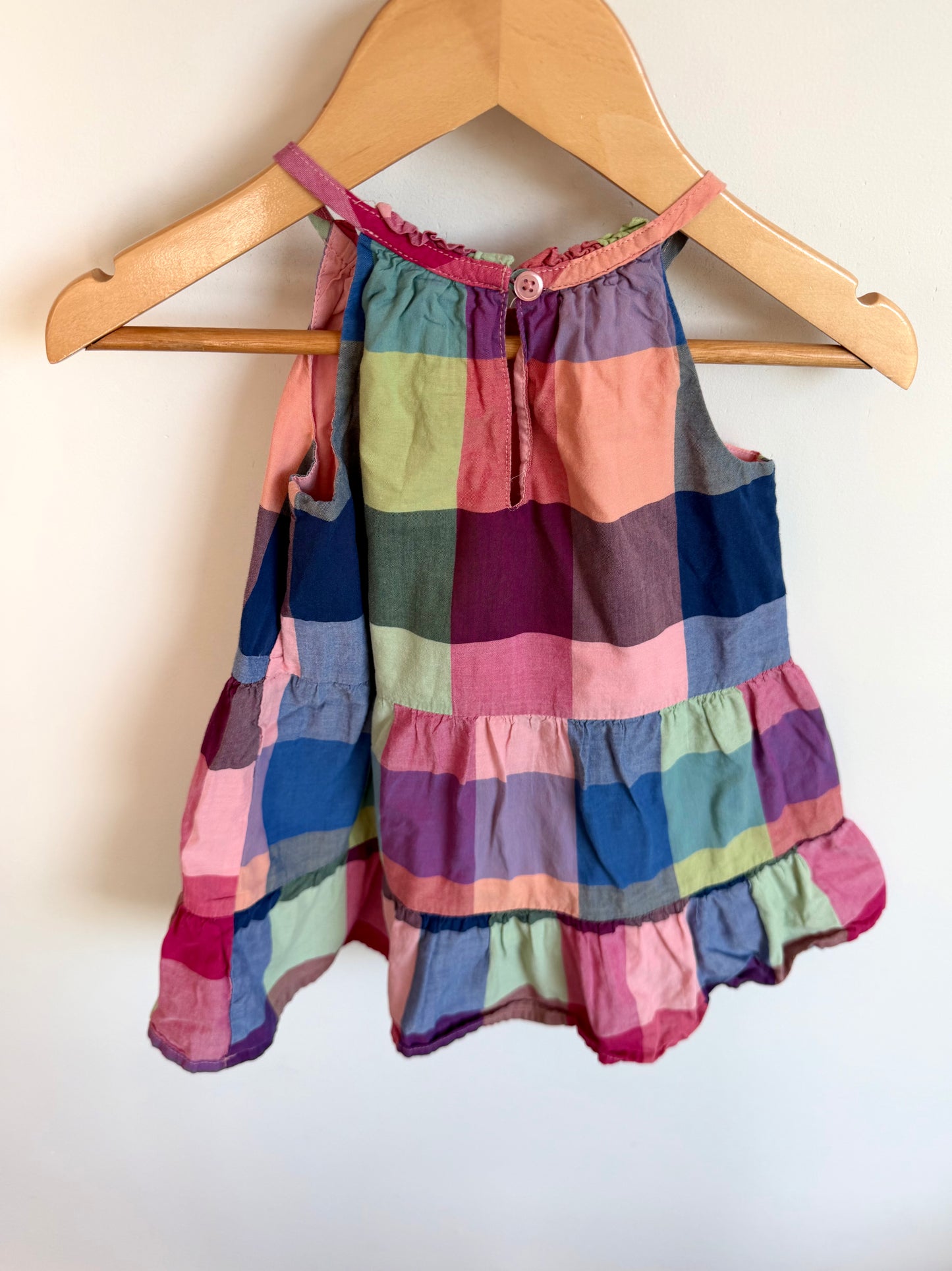 Gap Checkered Colored  Dress / 2T