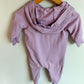 Pink Hooded Huro Kids Jumpsuit / 6-12m