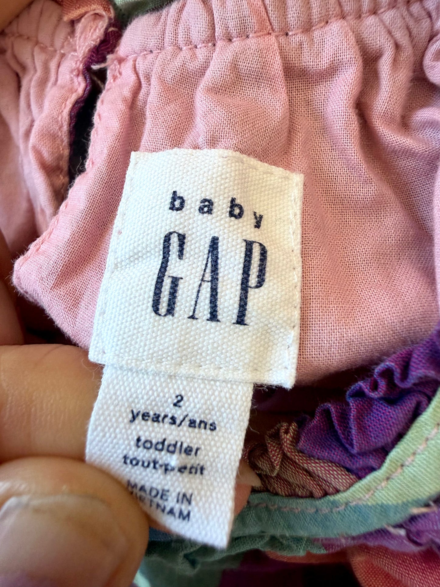 Gap Checkered Colored  Dress / 2T