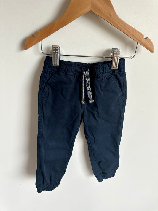 Navy Drawstring Slacks / 2T