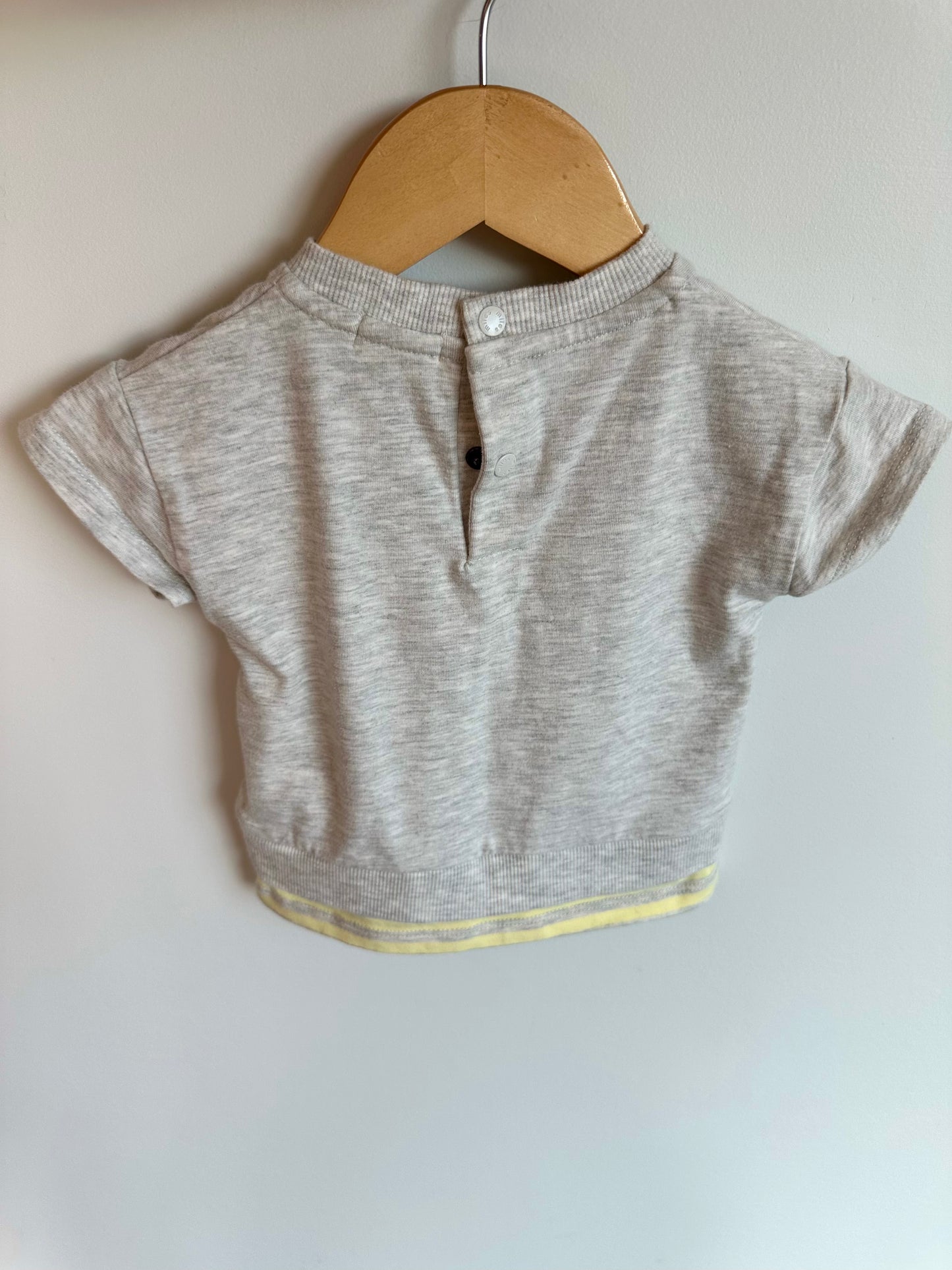 Miles Grey Rollercoaster T-shirt / 9m