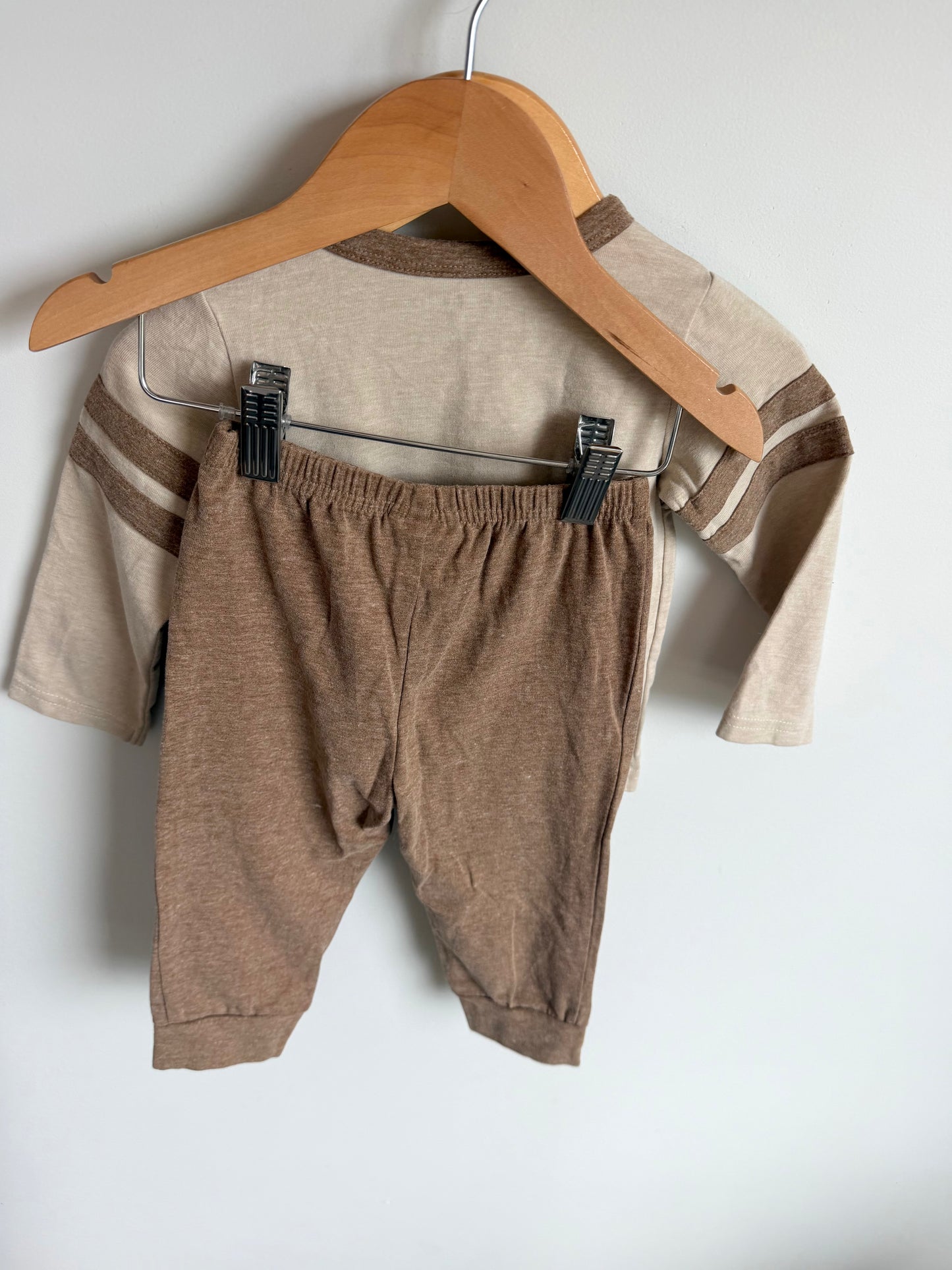 CK Tan Top + Pants Set / 12m