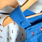 100% Cotton Queens Guard Overalls and Long Sleeve Set / 6-12m