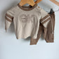 CK Tan Top + Pants Set / 3-6m