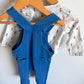 100% Cotton Queens Guard Overalls and Long Sleeve Set / 6-12m