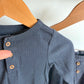 Slate Ribbed Bodysuit + Pants Set (PLAY) / 12m