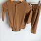 Golden Bodysuit + Pants Set (PLAY) / 12m