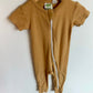 Parade Organics Caramel Short Sleeve Sleeper (PLAY)/ 6-12m