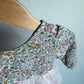 Milkberry Bamboo Floral + Tulle Dress / 0-3m