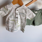 Alligator T-shirt + Sage Shorts Set / 12m