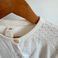 H&M Eyelet White Cardigan / 2-3T