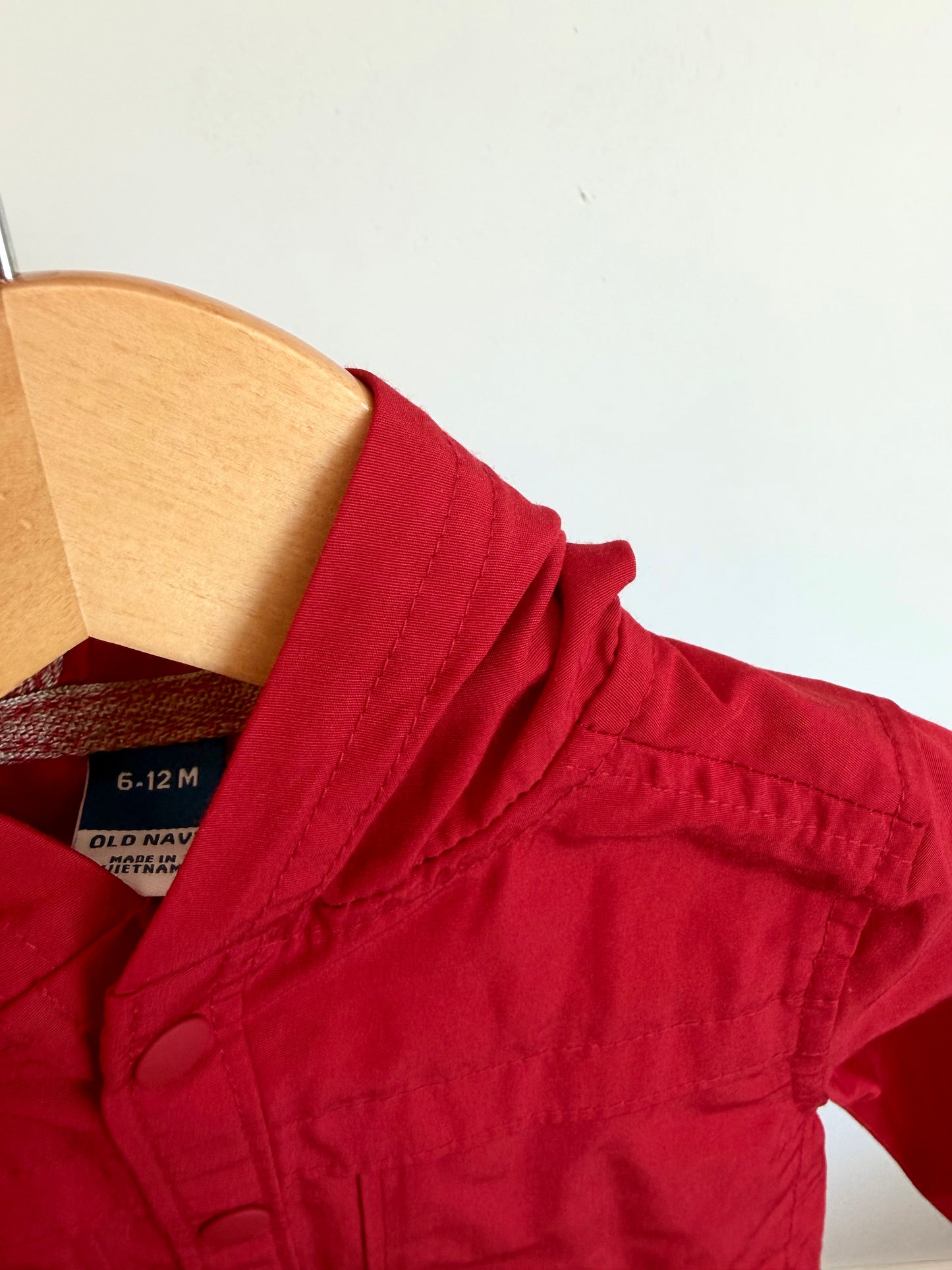 Red Hood Coat / 6-12m