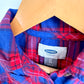 Collared Blue + Red Plaid Top / 3T