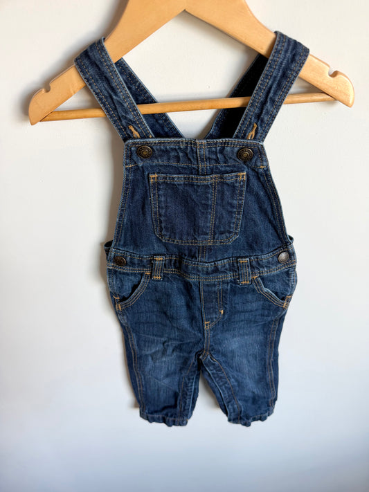 Denim Overalls / 12-18m